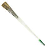 Royal Langnickel Soft-Grip Hog Bristle Brush - Short Handle, Glaze 3/4"