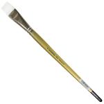 Royal Langnickel Snowhite Taklon Brush - Long Handle, Bright #12