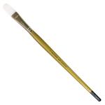 Royal Langnickel Snowhite Taklon Brush - Long Handle, Filbert #10