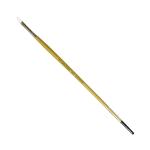 Royal Langnickel Snowhite Taklon Brush - Long Handle, Filbert #2