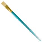 Royal Langnickel Menta 38 Brush for Acrylic & Oil - Long Handle, Flat #10