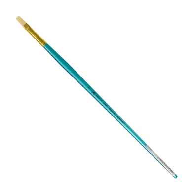 Royal Langnickel Menta 38 Brush for Acrylic & Oil - Long Handle, Flat #2
