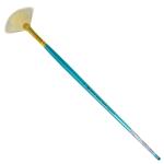 Royal Langnickel Menta 38 Brush for Acrylic & Oil - Long Handle, Fan #6