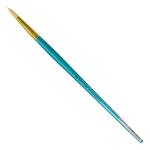 Royal Langnickel Menta 38 Brush for Acrylic & Oil - Long Handle, Round #6