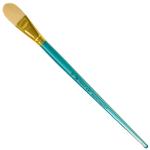 Royal Langnickel Menta 38 Brush for Acrylic & Oil - Long Handle, Filbert #12