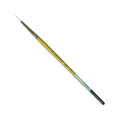 Royal Langnickel Snowhite Taklon Brush - Short Handle, Round #1