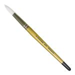 Royal Langnickel Snowhite Taklon Brush - Short Handle, Round #8