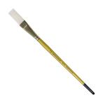 Royal Langnickel Snowhite Taklon Brush - Short Handle, Stroke 1/2"