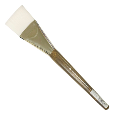 Royal Langnickel Jumbo White Taklon Brush - Flat #50