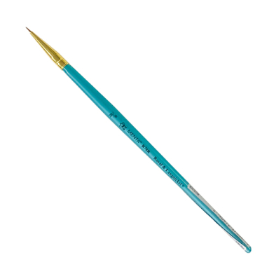 Royal Langnickel Menta 78 Brush for Acrylic - Short Handle, Round #20/0