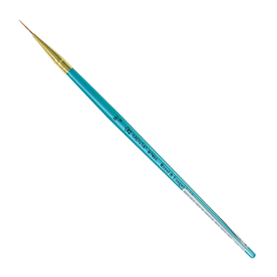 Royal Langnickel Menta 78 Brush for Acrylic - Short Handle, Script Liner #10/0