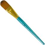 Royal Langnickel Menta 78 Brush for Acrylic - Short Handle, Oval Wash 1"