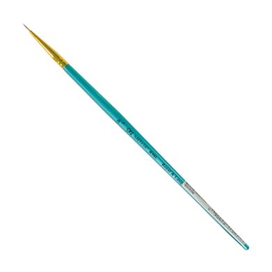 Royal Langnickel Menta 98 Brush for Acrylic - Short Handle, Liner #20/0
