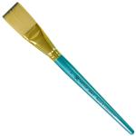Royal Langnickel Menta 98 Brush for Acrylic - Short Handle, One Stroke 1"