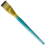 Royal Langnickel Menta 98 Brush for Acrylic - Short Handle, Wash 1"