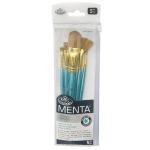 Royal Langnickel Menta 78 Brush Set for Acrylic - (5 Pack) Set 1