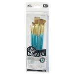 Royal Langnickel Menta 78 Brush Set for Acrylic - (5 Pack) Set 3