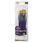 Royal Langnickel Moderna Brush Set for All Media - (5 Pack) Set 8