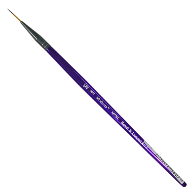 Royal Langnickel Moderna Brush for All Media - Script Liner #10/0