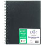 Indigo Art Papers Handmade Watercolor Wiropad 11" x 14" - (24 Sheets, 140lb)
