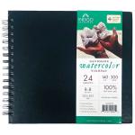 Indigo Art Papers Handmade Watercolor Wiropad 8" x 8" - (24 Sheets, 140lb)