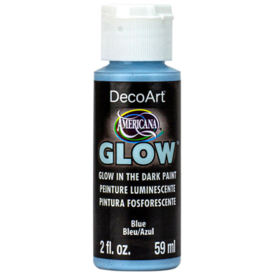 DecoArt Americana Glow Acrylic Paint - (2oz/59ml) Blue