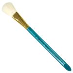 Royal Langnickel Menta 88 Brush for Watercolor - Short Handle, White Mop 3/4"