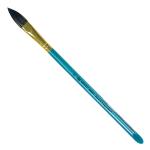 Royal Langnickel Menta 88 Brush for Watercolor - Short Handle, Pointed Oval 1/2"