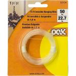 Ook Hanging Wire - (15ft) Invisible, 50lbs