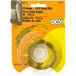 Ook Hobby Wire - (50ft) Brass, 20 Gauge