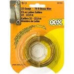 Ook Hobby Wire - (75ft) Brass, 22 Gauge