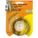 Ook Hobby Wire - (100ft) Brass, 24 Gauge