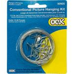 Ook Picture Hanging Kit - (15 Pieces) 10-30lbs