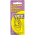 Ook Cup Hooks - (6 Pack) Brass 1-1/4"