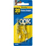 Ook Ready Nail Picture Hangers - (6 Sets) 20lbs