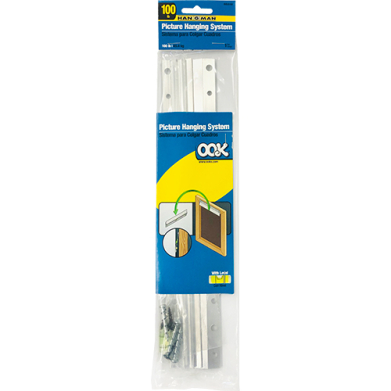 Ook Mirror, Picture, & Canvas Hanger Kit - (7 Pieces) 100lbs