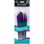 Royal Langnickel Mythos Mermaid Brush Set - (7 Pack) Assortment #3