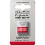 Winsor & Newton Professional Water Colour Half Pan - Alizarin Crimson