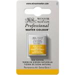 Winsor & Newton Professional Water Colour Half Pan - Raw Sienna