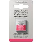Winsor & Newton Professional Water Colour Half Pan - Rose Madder Genuine
