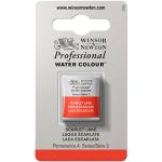 Winsor & Newton Professional Water Colour Half Pan - Scarlet Lake
