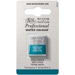 Winsor & Newton Professional Water Colour Half Pan - Aqua Green