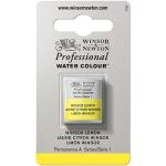 Winsor & Newton Professional Water Colour Half Pan - Winsor Lemon
