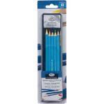 Royal Langnickel Essentials Tin Box Mini Watercolor Drawing Art Set - (8 Pieces)  RSET-ART2608