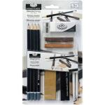 Royal Langnickel Essentials Small Tin Box Sketching Art Set - (13 Pieces) RSET-ART2509