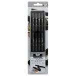Royal Langnickel Essentials Tin Box Mini Graphite Sticks Art Set - (13 Pieces)  RSET-ART2607