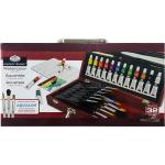 Royal Langnickel Essentials Watercolor Wooden Box Art Set - 32Pc  RSET-WAT2000