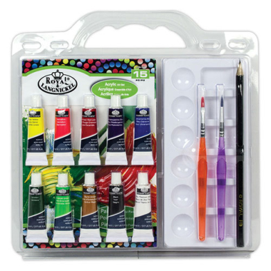 Royal Langnickel Cool Art Artist Acrylic Set - (15 Pieces) RTN-144