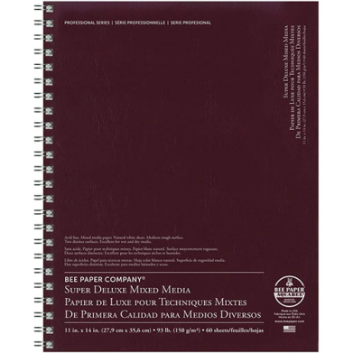 Bee Paper Super Deluxe Mixed Media Journal 11" x 14" - (60 Sheets, 93lb)