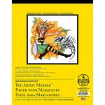 Bee Paper Artist Marker Paper Pad 8.5" x 11" - (30 Sheets, 110lb)